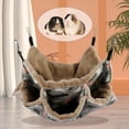 thumbnail image 3 of de hamaca colgante para animales de triple capa, jaula cálida para mascotas, cama oscilante para planeador de azúcar, chinchilla, , Yinane Hamaca para hámster, 3 of 8