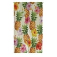 thumbnail image 1 of Cortinas de Tratamiento de Ventana ABPHQTO Noren japonesa con Flores de Hibisco 85x120 cm, 1 of 1