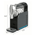 thumbnail image 4 of Mighty Rock Slushie Machine - Frozen Drink Maker with 5 Presets + Custom Option, Easy-Dispensing Lever for Margaritas & Frappes, Gray, 4 of 6