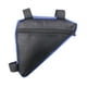 thumbnail image 1 of Bolsa de almacenamiento para cuadro de bicicleta, con bolsillo lateral para teléfono, billetera, llaves y herramientas. Negro Azul, 1 of 9