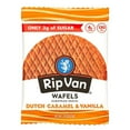 thumbnail image 2 of Rip Van WAFELS Dutch Caramel & Vanilla Stroopwafels - Healthy Snacks - Non GMO Snack - Keto Friendly - Office Snacks - Low Sugar (3g) - Low Calorie Snack - 12 Count (Packaging May Vary), 2 of 5