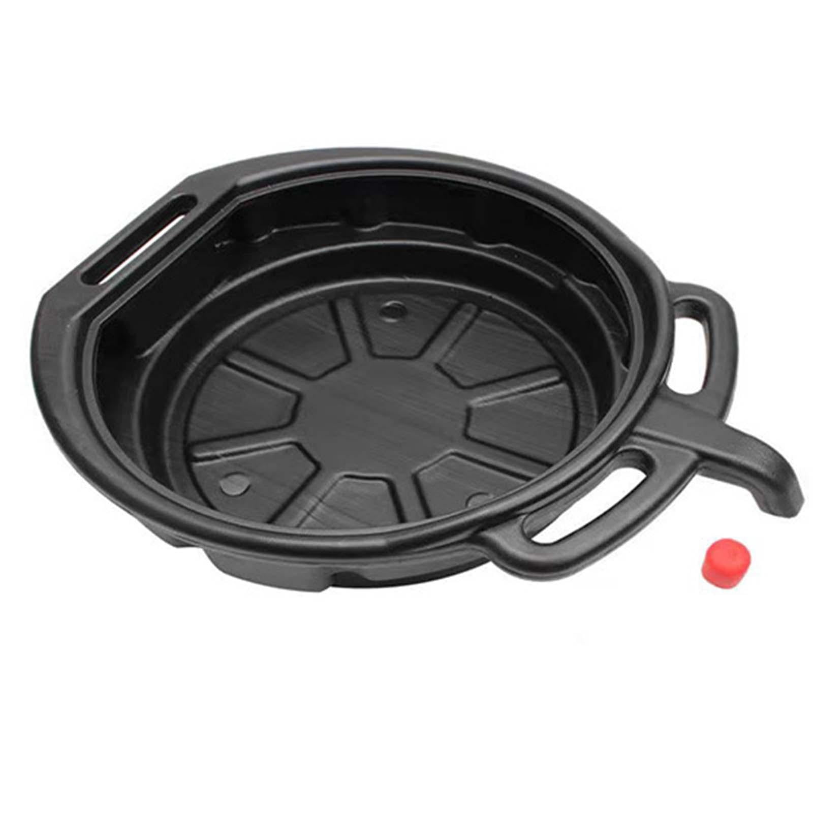 Nishiyuenyi Drain Pan Accessories Waste Storage Easy Cleaning Prevents Spills Car Oil Change 8L