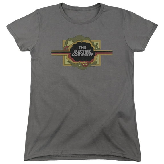 Electric Company/Logo S/S Women's T-Shirt Charcoal