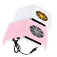 40W Pink Or White Nail Dust Collector Nail Suction Fan Nail Dust Vacuum