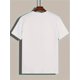 thumbnail image 4 of Camiseta gráfica para hombre "La aventura está ahí fuera": perfecta para los amantes del camping, el senderismo y los viajes. Mezcla de algodón de inspiración vintage, manga corta, cuello redondo y di, 4 of 8