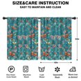 thumbnail image 2 of Blackout Kids Curtains,Flower and Butterfly Childrens Insulated Curtains Set Of 2,Bedroom Essentials,Toddler Room Decor 42"x54"(106x137cm), 2 of 4