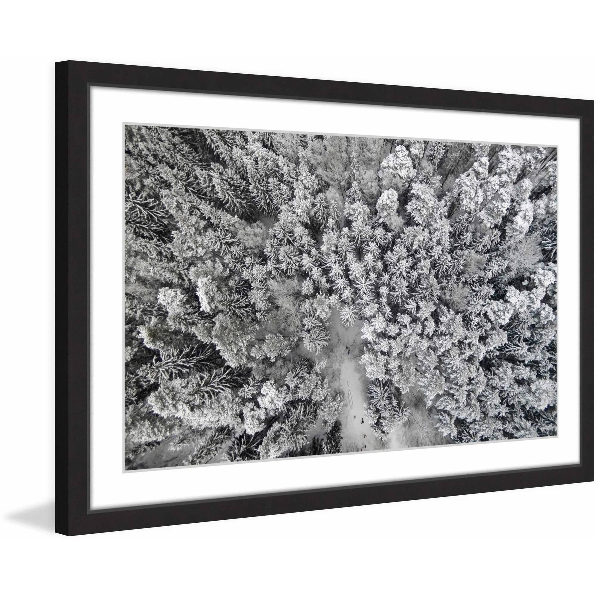 Marmont Hill "Frozen Friends" by Karolis Janulis Framed Painting Print
