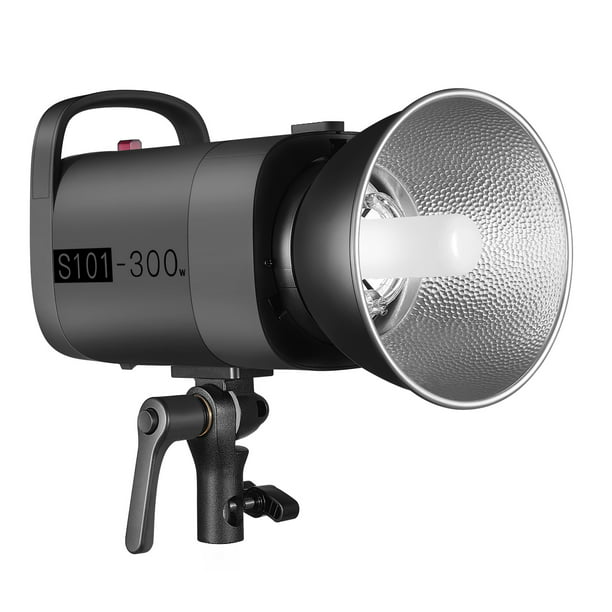 Neewer Version] S101-300W Professional Studio Strobe Flash Light 300W with Modeling Aluminium Alloy, Bowens Mount for Studio, Shooting, Product and Portrait Photography - Walmart.com