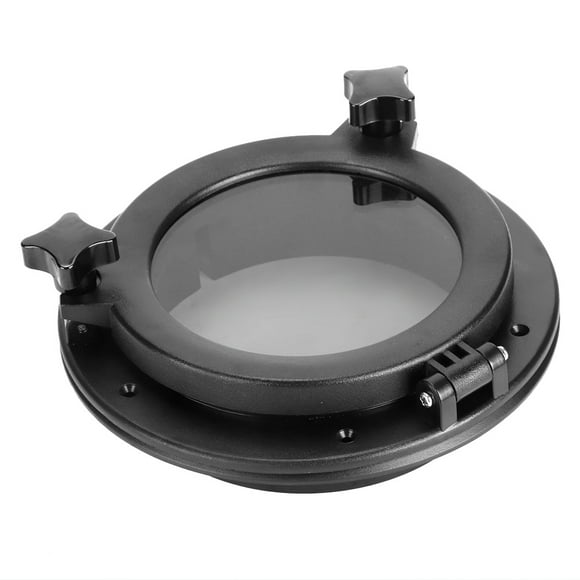 Tempered Glass Porthole8in Opening Portlight Black Boat Window Porthole Replacement Optimized for Excellence