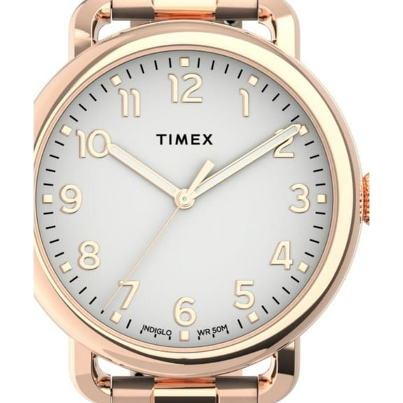 Timex TW2U14000VQ Women's Standard Rose Gold Bracelet Watch
