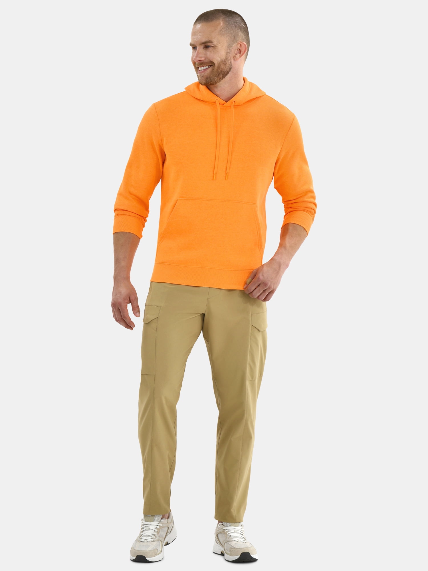 Athletic Works Men's & Big & Tall Men's Fleece Hoodie Sweatshirt, Sizes XS-4XLT