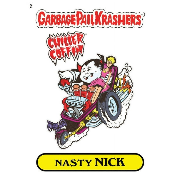 Garbage Pail Kids Chiller Coffin Krasher with Nasty Nick – 3