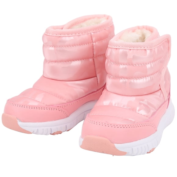 Zapatos de invierno para niños,Zapatos de invierno para niños Botas de nieve de moda Botas de invierno para niñas Materiales ecológicos