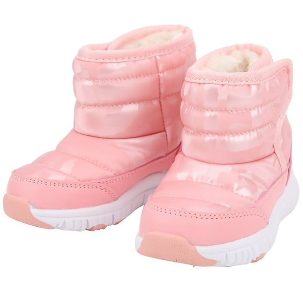 Acheter Baskets d'hiver pour enfants, bottes de neige pour garçons et  filles, chaussures de randonnée en plein air, garde au chaud, chaussures de  marche sur glace, en coton, pour enfants