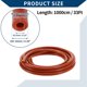 thumbnail image 5 of Ofertas Únicas 33Ft 3/16" 5mm ID 2.5mm Grosor Manguera de Vacío de Silicona para Aire y Agua Roja, 5 of 6