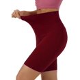 thumbnail image 4 of Pantalones cortos de ciclista para mujer Pantalones cortos de entrenamiento de cintura alta para mujer Pantalones de yoga suaves opacos Ormromra HMHZ844-14, 4 of 8