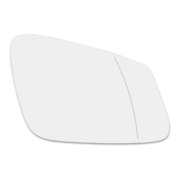 Right-Side Rearview Mirror Glass Replacement for BMW F02 F07 F10 F18 E60 - Light Blue Tinted, 12V Voltage, ABS Plastic & Glass Construction, Part Number 5116725184 - Car Exterior Mirror Lens Accessory
