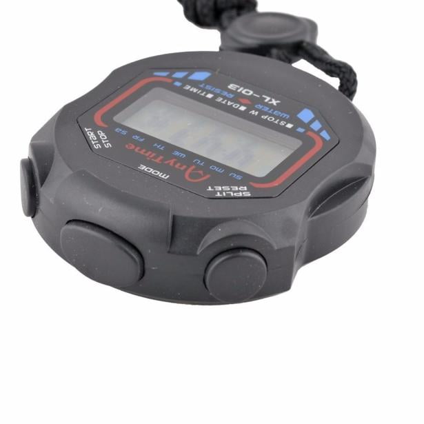 Luckystone Digital Professional Handheld LCD Chronograph Water Resistant Sports for sale online 