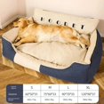 thumbnail image 1 of Kennel Four Seasons Universal Removable and Washable Medium Large Dog Mat Winter Golden Retriever Corgi Mattress Pet Supplies ShopWise Round, 1 of 7