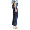 thumbnail image 2 of Women's Levi's® Classic Straight-Leg Jeans Color: Lapis Dark Horse Size: 30(US 10)S, 2 of 4