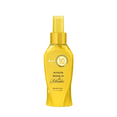 It's A 10 Miracle Blonde Leave In Treatment, 4 Oz (Best Leave In Hair Product)