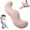 Pink, variant on Pea Pod Body Pillow for Side Sleeper, Pea Pod Body Support Pillow for Adults, Long Bolster Hug Pillows with Cooling Fabric, Soft Ergonomic Pillows for Back, Hip & Leg Support (Blue, 31.50inch)