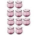 thumbnail image 3 of veasfak 10 Pieces Earring Making Supplies set Creative Smooth Surface DIY Bracelet Clear Pink, 3 of 9