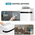 thumbnail image 4 of Moifoi 8000 BTU (12000 BTU ASHRAE) Multifunctional Portable Air Conditioner, Integrated Air Conditioner/Fan/Dehumidifier, 3-in-1 Design to Create A Comfortable Home Environment, 4 of 9