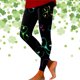 thumbnail image 1 of MKLEKYY Leggings deportivos para mujer, leggings estampados del Día de San Patricio para mujer, pantalones de yoga deportivos para entrenamiento y fitness 615, 1 of 3