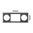 thumbnail image 3 of Real Bright Soft Car Interior Carbon Fiber Sticker DecorationCarbon Fiber Digital Climate Control Cover For Tahoe/Yukon/Silverado/SierraAuto Car Protection Interior Accessories, 3 of 8