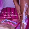 thumbnail image 2 of Rastrillo para Mujer Gillette Venus Extra Suave Miami con 3 Hojas para Depilar 3 pzas, 2 of 5