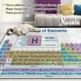 thumbnail image 2 of GZHJMY Education Educational Learning Area Rug 4'x6', Periodic Table of Elements Polyester Area Rug Mat for Living Dining Dorm Room Bedroom Home Decorative, 2 of 6
