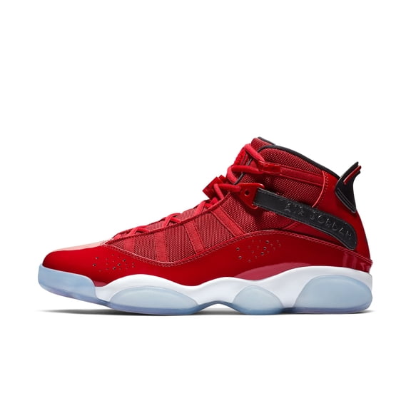 Jordan Men's 6 Rings Basketball Shoes Gym Red