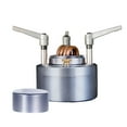 thumbnail image 3 of Estufas de alcohol portátiles quemador de espíritu resistente para restaurante de dormitorio al aire libre plata, 3 of 8