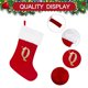 thumbnail image 1 of Calcetines Con Colgante Navideño Calcetines de bolsa de Navidad Hermosa decoración Calcetines navideños de Navidad para niños adultos, 1 of 6
