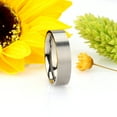 thumbnail image 3 of 6MM Comfort Fit Titanium Wedding Band Classic Flat Ring (Size 5 to 12), 3 of 3