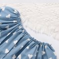 thumbnail image 6 of XIYNBAOK Kids Clothing Sets Cute Outfit 70s Outfits for Kids Teen Shirts and Shorts for Girls 10-12 Baby Neutral Clothes 6 Year Old Girl Clothes, Blue 12-18 Months, 6 of 7