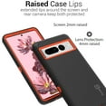 thumbnail image 2 of CoverON For Google Pixel 7 Pro Case, Military Grade Heavy Duty Full Body Rugged Phone Cover, Black, 2 of 8