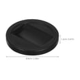 thumbnail image 2 of Homoyoyo 6Ud Tapones Antideslizantes Para Muebles Con Negro Para Proteger Suelos Y Evitar Deslizamientos, 2 of 8
