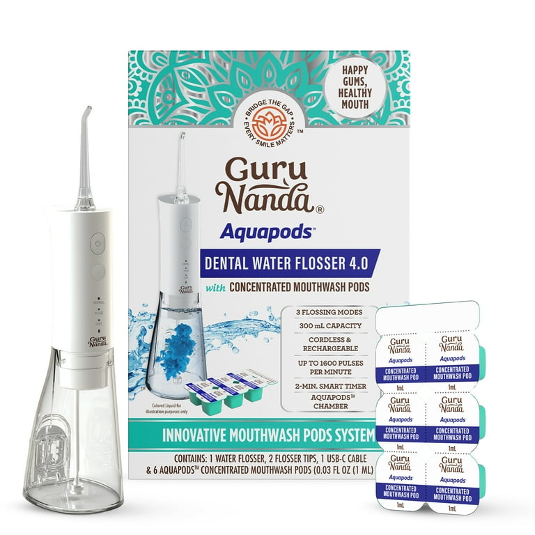 GuruNanda Water Flosser 4.0 with Aqua Pods photo 1