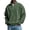 BL39_Army Green, variant on Waffle Knit Quarter Zip Pullover for Men Long Sleeve Collared Shirts Golf Pullover Sweatshirts Navy L