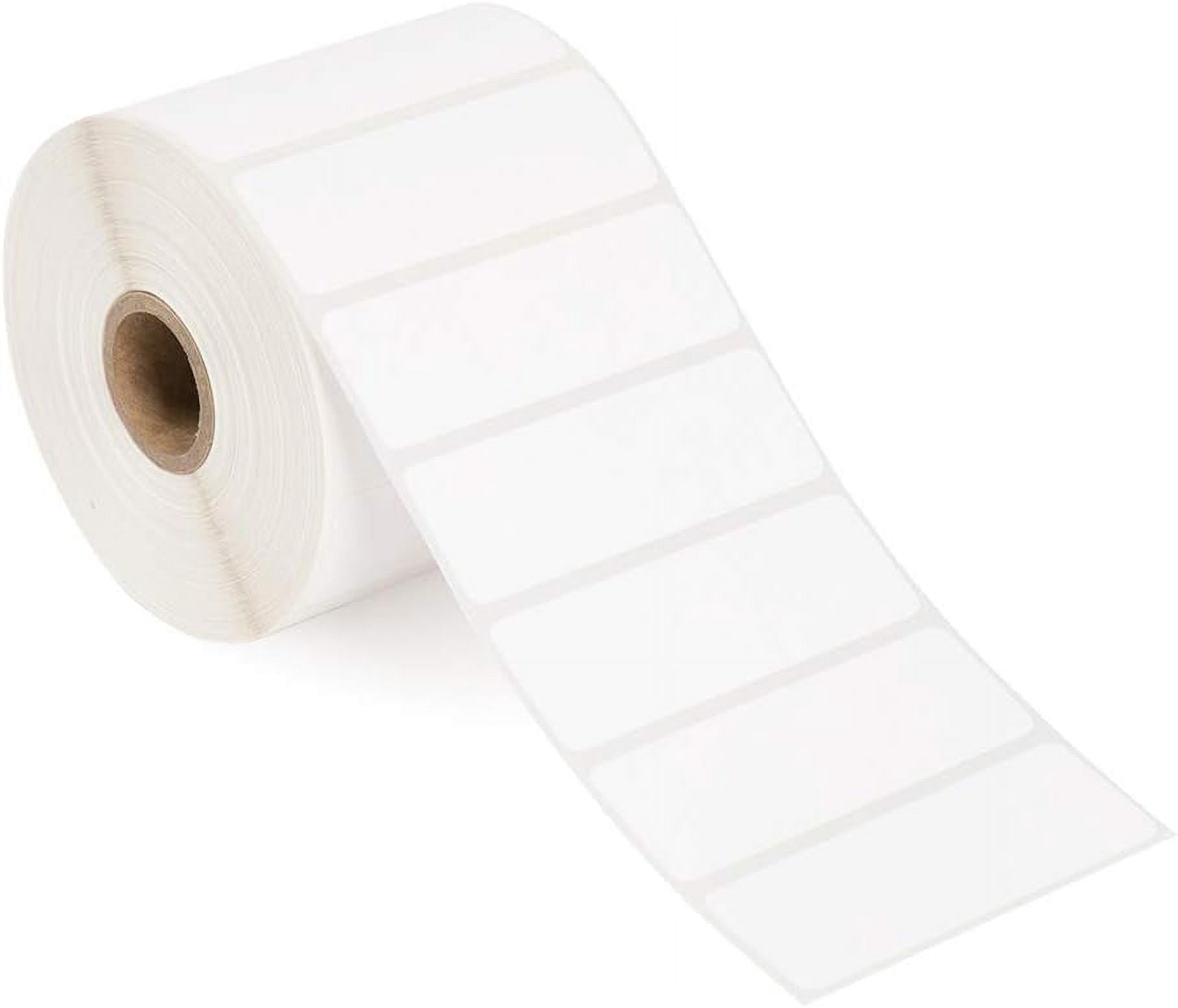 3" x 1" Direct Thermal Multipurpose & Shipping Address Labels UPC Barcodes Postage Stickers for Zebra 2844 & Rollo Desktop Label Printer ( 1375 Labels/Roll ) 6 Rolls