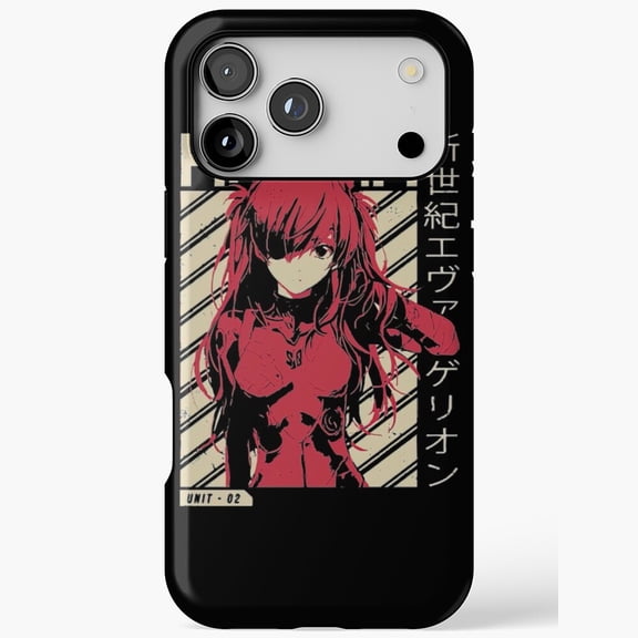 Red Pilot Asuka Langley iPhone Case 17 through 11 Pro Max