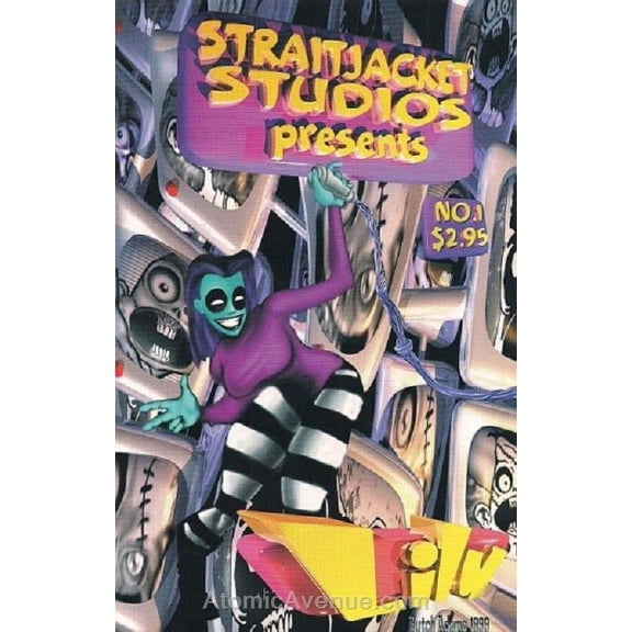 Straitjacket Studios Presents #1 VF ; Straitjacket Comic Book