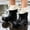 Black, variant on Toddler Drawstring Cuff Mid Calf Rain Boots, Solid Color Waterproof Slip On Shoes, Light Soft EVA Material for Kids Puddle Play Rainy Outdoor Activities Khaki 150