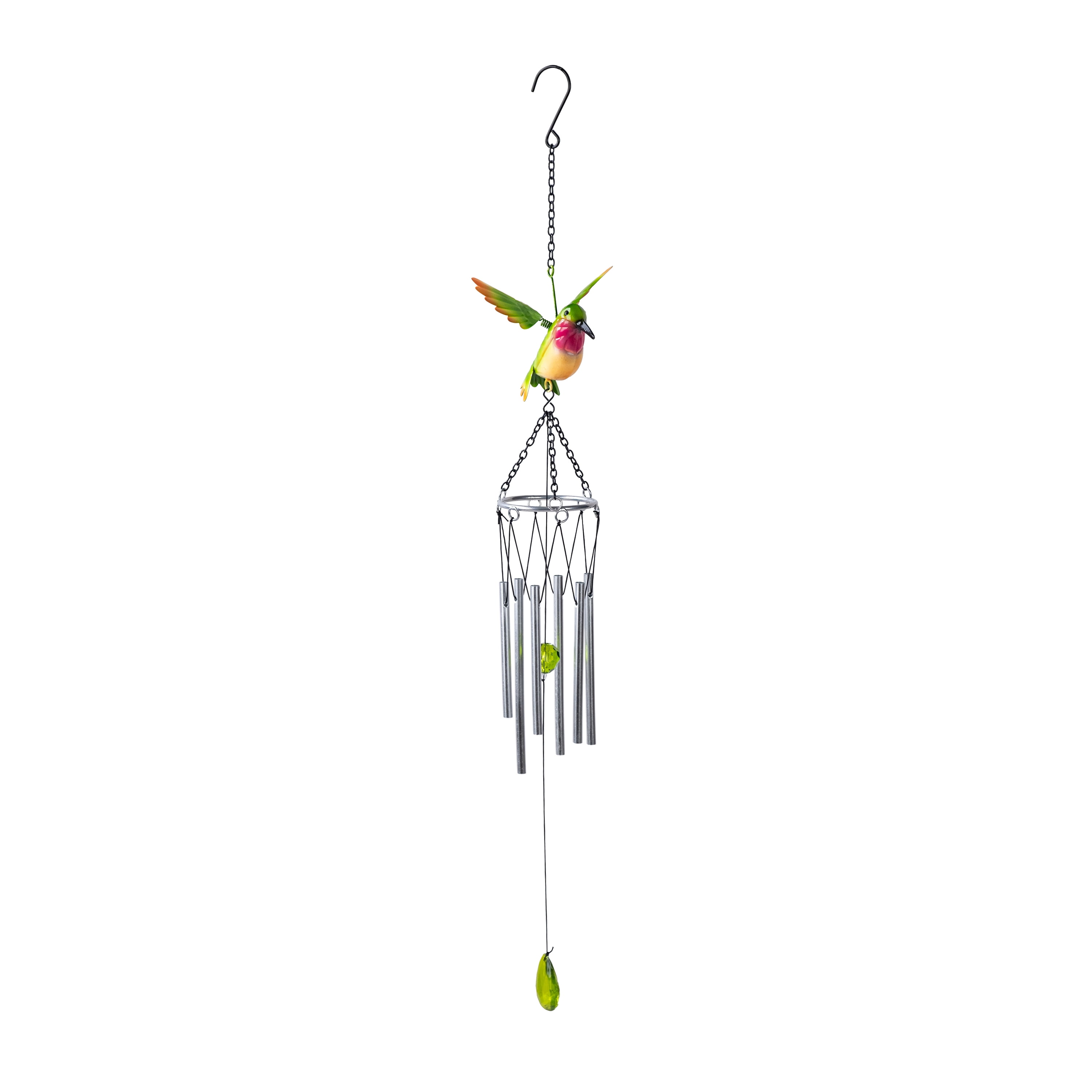 Mainstays Outdoor 30"H Hummingbird Metal Wind Chime, 0.26 lb weight