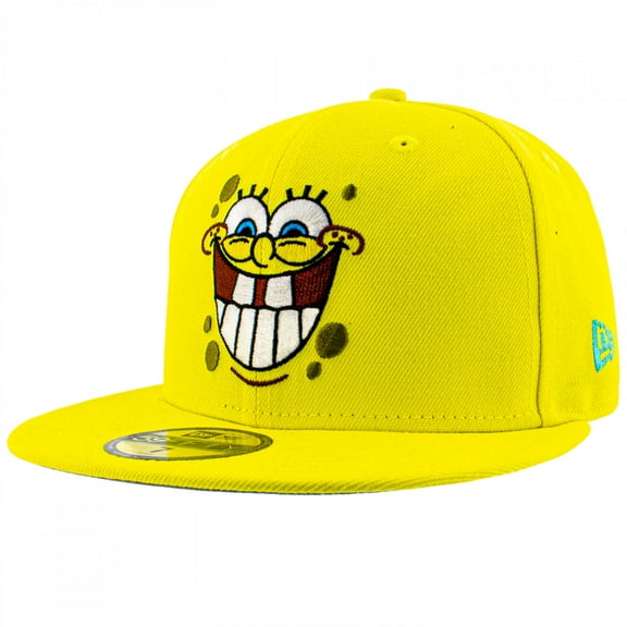 SpongeBob SquarePants Big Face New Era 59Fifty Fitted Hat-7 Fitted