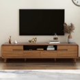 thumbnail image 3 of Modern Console Tv Stand Table Television Bedroom Bench Home Tv Cabinet Console Table Mobile Tv Soggiorno Living Room Furniture My Lux Decor Round, 3 of 12