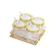 thumbnail image 2 of Caja transparente para condimentos, bote para condimentos, caja de almacenamiento de condimentos y especias, recipiente para especias, recipiente cuadrícula Soledad  Contenedor de especias, 2 of 10