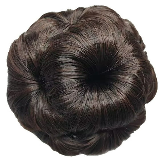 T-HOTLYST Flower Shape Bun Hairpiece Hair Claw For Women Quick Hairstyles Claw Clip Strong Secure for Various Occasion and Outfit